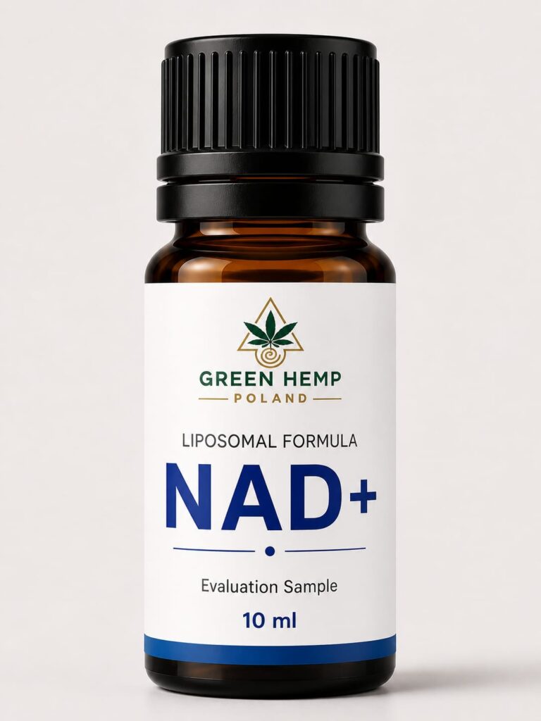 Próbka R&D nanoemulsji liposomalnej NAD+